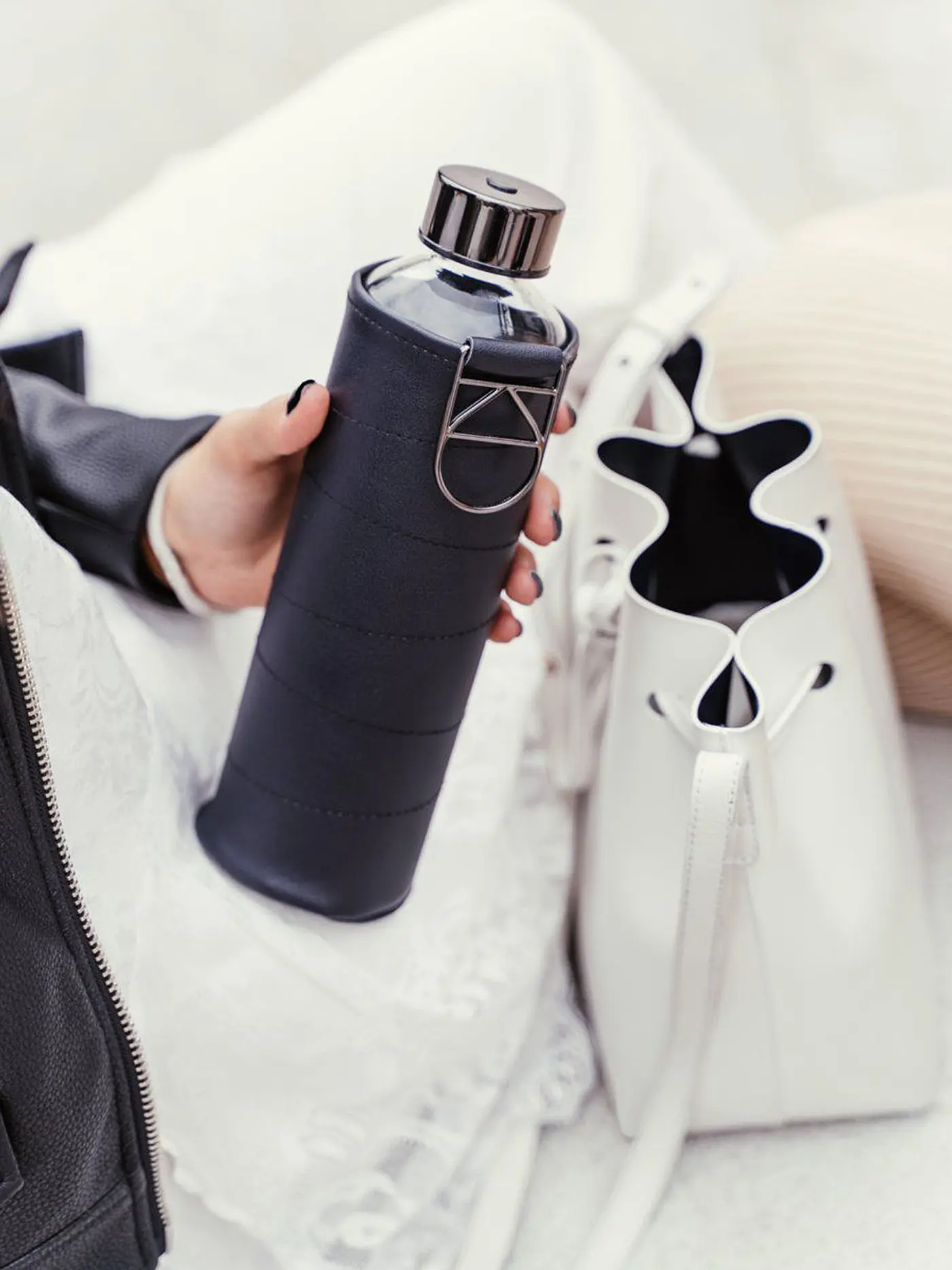 EQUA | Trinkflasche Graphit 0,75l | grau